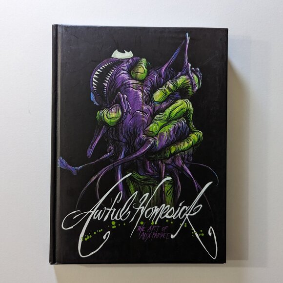 AWFUL HOMESICK - The Art of Alex Pardee '12 ZeroFriends Hardcover Book - Picture 1 of 8